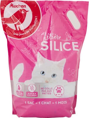 Litière pour animaux familiers (étiquetage conforme à la norme AFNOR V 19-001)