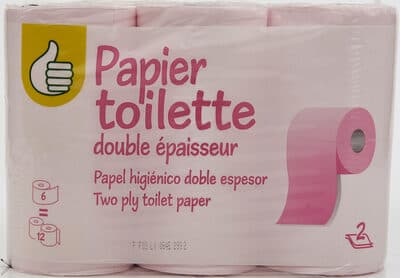 Papier toilette, 2 plis