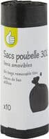Sac poubelle 30L à lien traditionnel