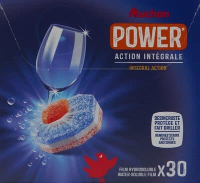 Tablettes puissantes lave vaisselle