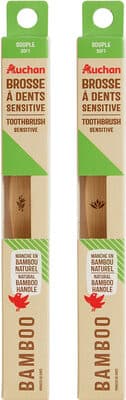 Brosse à dents bambou souple