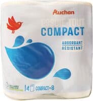 Essuie-tout compact, 2 plis