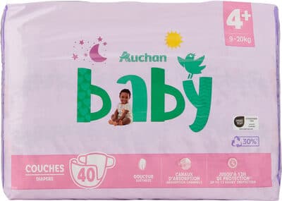 Couches Bébé T4+