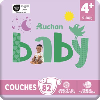 Couches Bébé T4+