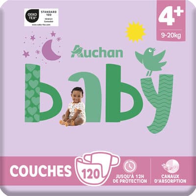 Couches Bébé T4+