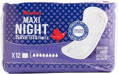 Serviettes Maxi Nuit