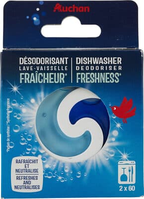 Désodorisant lave-vaisselle fraicheur