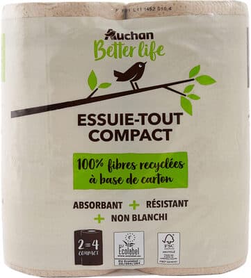 Essuie-tout 2 plis