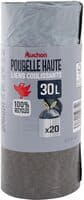 Sacs poubelle haute liens coulissants 30 litres