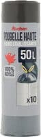Sacs poubelle haute liens coulissants 50 litres