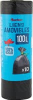 Sacs poubelle liens amovibles 100 litres