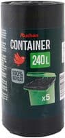 Sacs poubelle container 240 litres