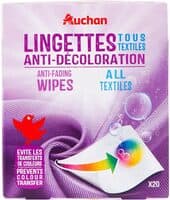 Lingettes anti-décoloration
