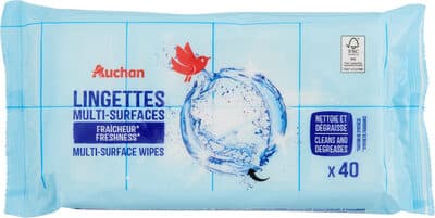 Lingettes multi-surfaces marine