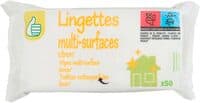 Lingettes multi-surfaces citron