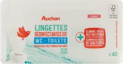 Lingettes WC désinfectantes