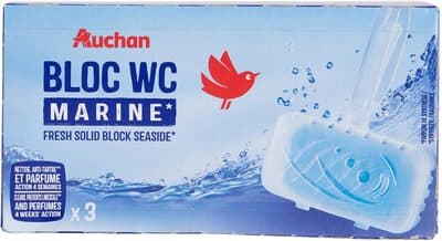 Blocs solides WC nettoyants fraîcheur