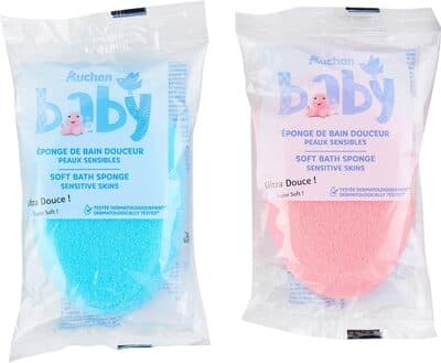 Éponge de bain douceur