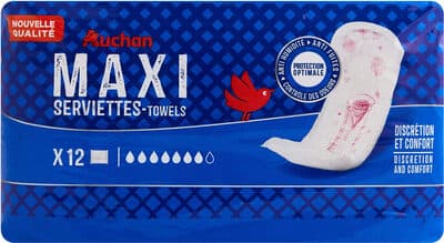 Serviettes Maxi