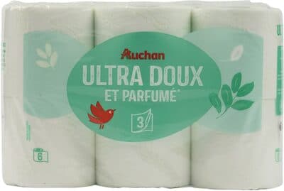 Papier toilette parfumé*, 3 plis