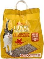 Litière pour animaux familiers (étiquetage conforme à la norme AFNOR V 19-001)