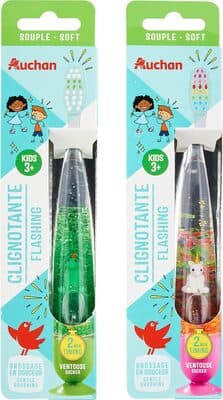 Brosse à dents clignotante Enfants 3+