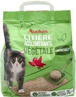Litière végétale pour animaux familiers (étiquetage conforme à la norme AFNOR V 19-001)