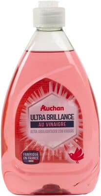 Auchan liquide vaisselle mains vinaigre ultra brillant 500ml