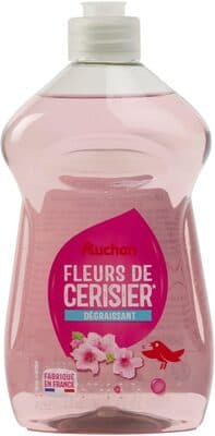 Auchan liquide vaisselle fleurs de cerisier 500ml