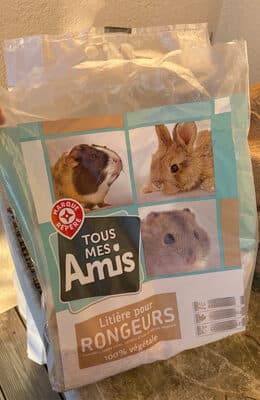 Litière pour rongeurs