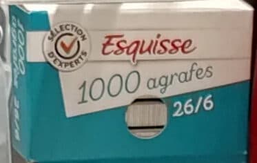Agrafes N26/6