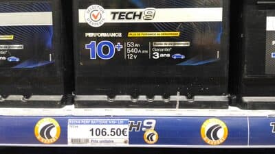 Batterie 10+ 53Ah 540A 12v N10+ L01