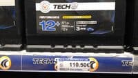Tech9 Batterie 12+ 61Ah 600A 12v N12+ LB2