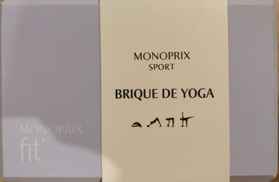 Brique de yoga