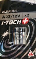 2 Piles A23 I-Tech+
