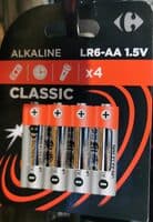 4 Piles LR6/AA Classic