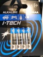 4 Piles LRO3/AAA I-Tech