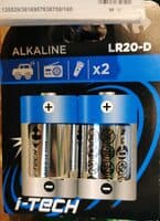 2 Piles LR20/C I-Tech