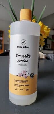 liquide vaisselle mains