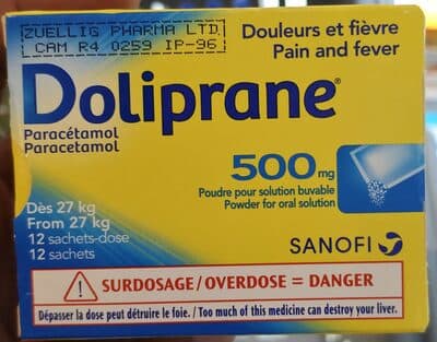 Doliprane 500 mg