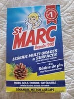 Lessive multiusages et surfaces