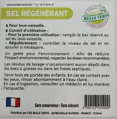 Sel régénérant
