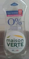 liquide vaisselle 0% hypoallergenique