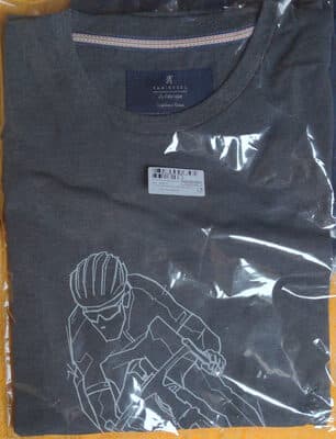 T-shirt gris anthracite