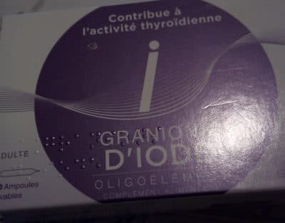 granions d'iode