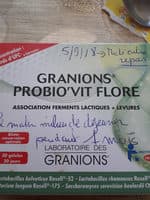 Granions Probiovit' Flore