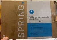 Tablettes lave-vaisselle