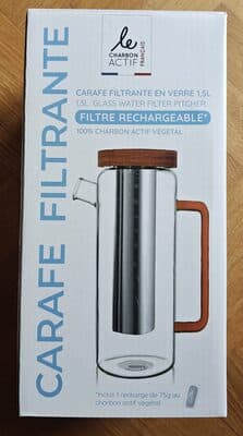 Carafe filtrante 1.5l