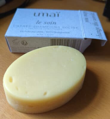 le soin après-shampoing solide