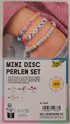 Mini Disc Perlen Set